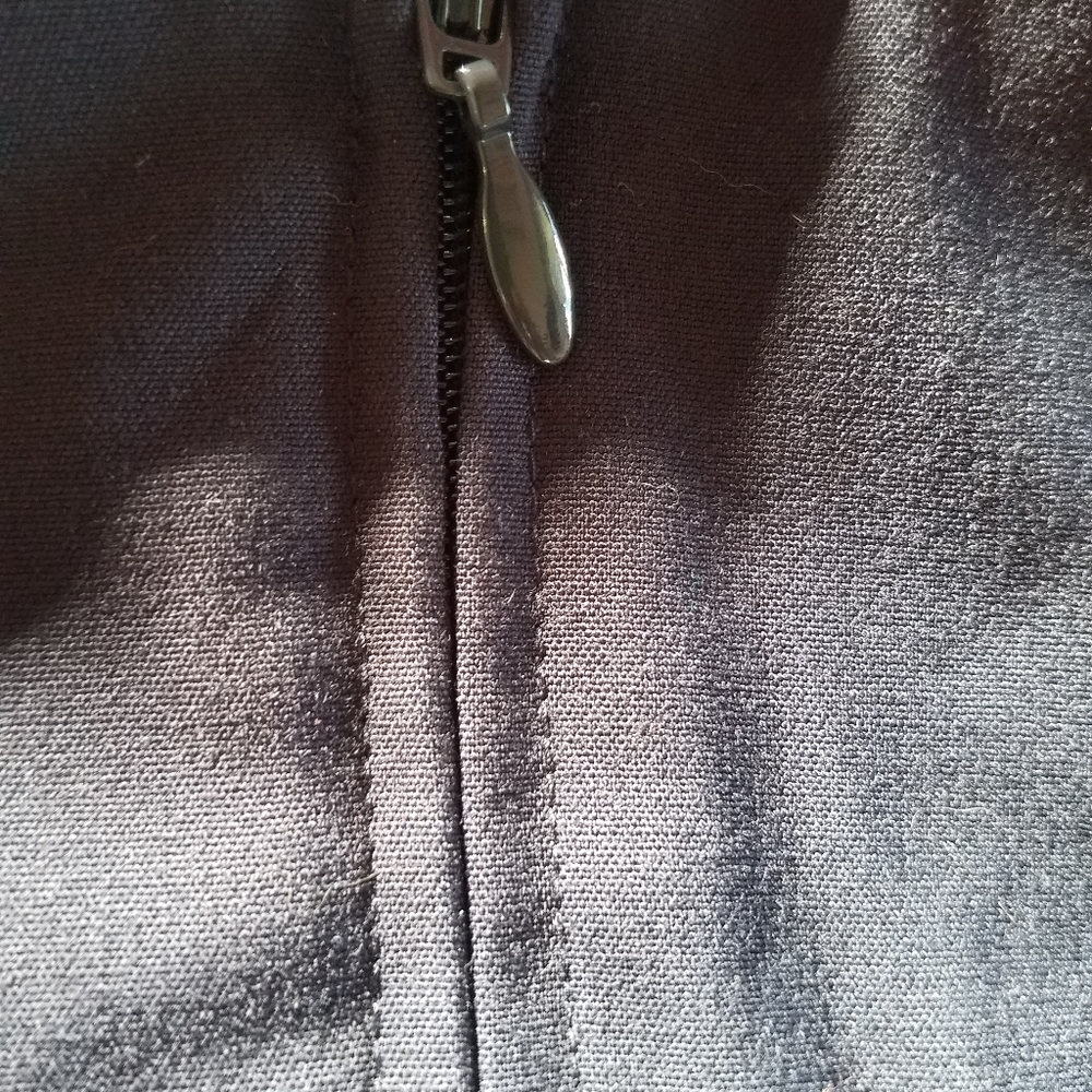 H&M Fit and Flare Navy Blue Lined Dress - Picture 7 of 13